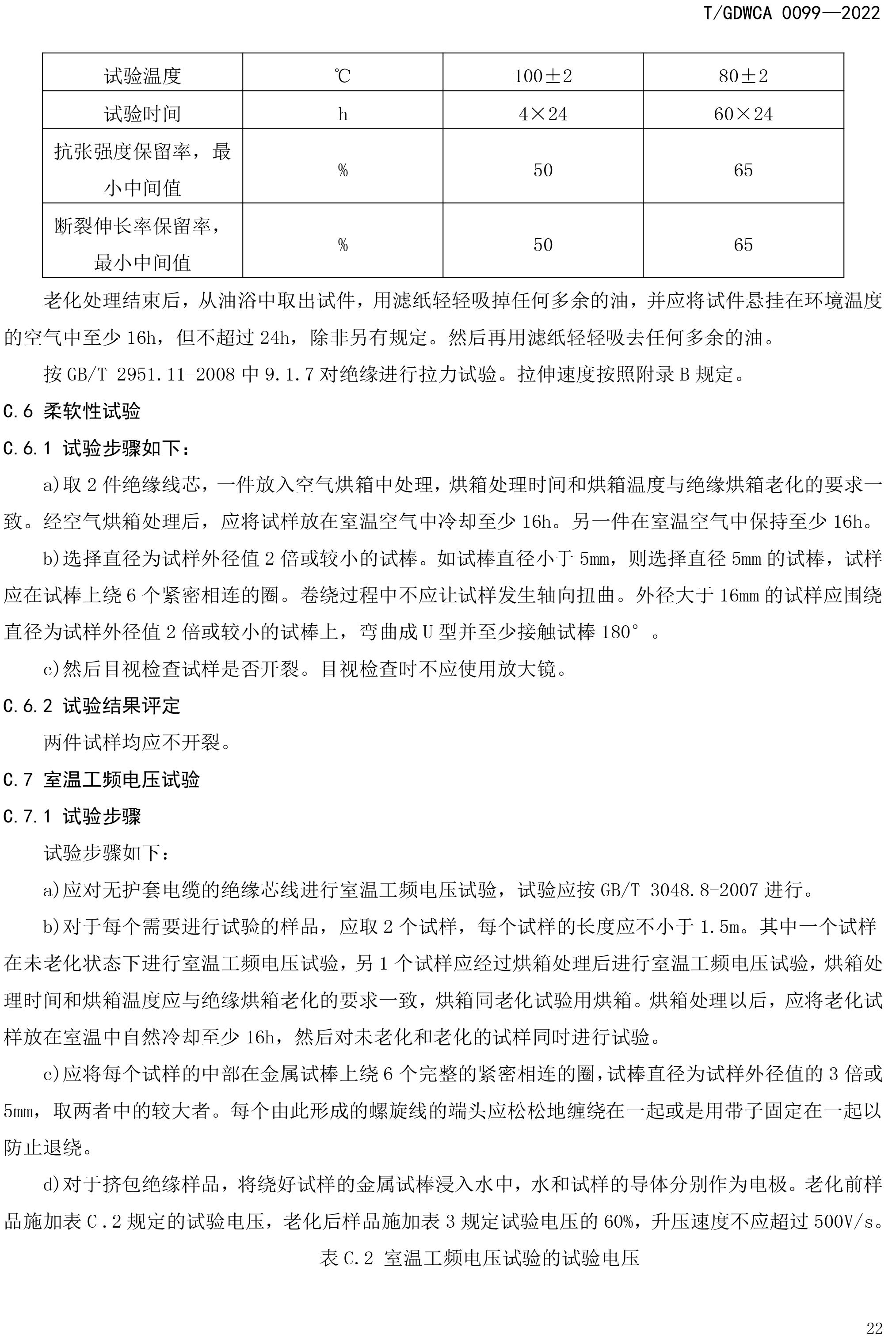 團(tuán)體標(biāo)準(zhǔn)-額定電壓600V及以下FEP-PFA絕緣安裝用高溫電線-2022-7-19-25